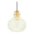 Mid-Century Bubble Glass & Brass Pendant/Ceiling Light by Helena Tynell for Limbur 1960s For Sale
