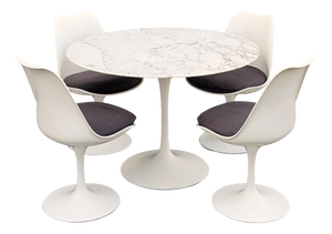 Tulip Dining Set by Eero Saarinen for Knoll International, 1973, Set of 5