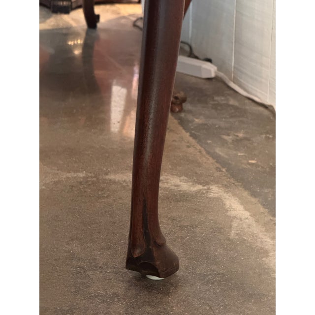 18th Century English Walnut Drop-Leaf Table For Sale - Image 4 of 12