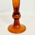 Hollywood Regency 1970s Vintage Boho Chic Hollywood Regency Handblown Murano Style Tall Trumpet Vase For Sale - Image 3 of 12