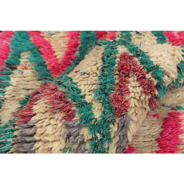 Vintage Azilal Moroccan Rug, 02'03 X 06'05 For Sale In Dallas - Image 6 of 10