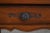Wood Drexel Country French Walnut 3 Drawer Sofa Table For Sale - Image 7 of 12