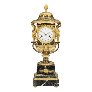 Empire Vase Clock attributed to Pierre-Philippe Thomire, 1800 For Sale