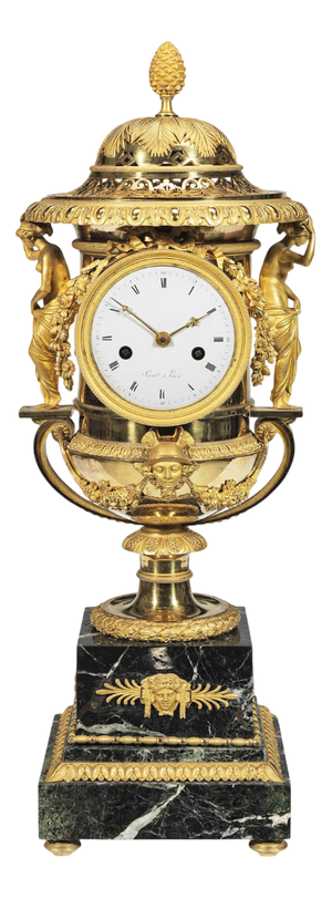 Empire Vase Clock attributed to Pierre-Philippe Thomire, 1800