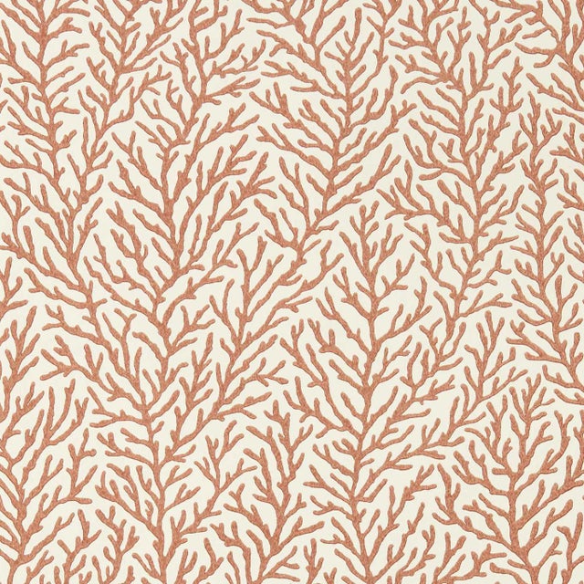 Harlequin Atoll Wallpaper in Bronze/ Sailcloth - a Sample For Sale