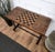 Antique Italian Walnut Burl Inlay Chess Games Side Table with Bobbin Turned Legs, 1890s For Sale - Image 6 of 9