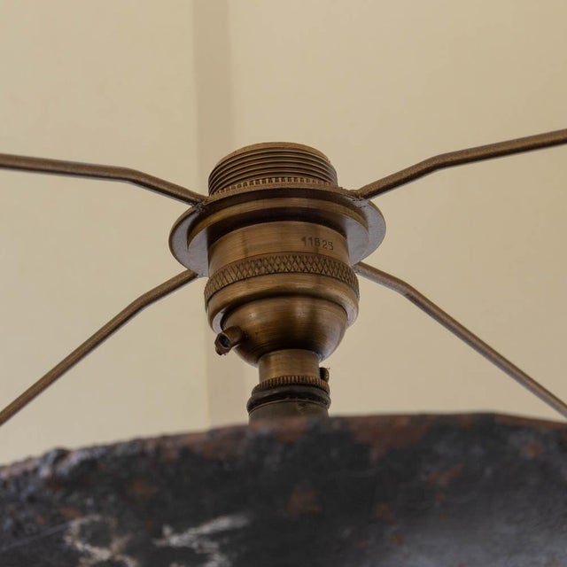 Metal 1940s French Iron Floor Lamp For Sale - Image 7 of 12