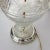 Vintage Floral Etched Press Glass Table Lamp For Sale In New York - Image 6 of 9