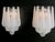 Vintage Glass Petals Drop Wall Sconces, 1990s, Set of 2 For Sale - Image 8 of 13