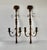 Monumental French Regency Style Gilded Wall Candle Sconces-a Pair For Sale In Miami - Image 6 of 18