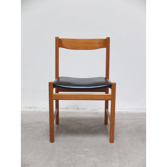 Dining Chairs in Oak from Meubelatelier Vanda, 1960s, Set of 6 For Sale - Image 13 of 18