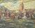 Hans Gerson, Penitential Procession in Veurne, 1908, Oil Painting on Canvas, Framed For Sale - Image 14 of 14