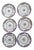 19th Century Antique Wedgwood Plates in Liffey Pattern - Set of 6 For Sale