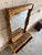 1960s Vintage Danish Oak Entryway Table With Mirror & Tile Top Henning Kjærnulf Style For Sale - Image 5 of 10