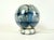1980s Vintage Italian Onyx Ball Table Lamp, 1980s For Sale - Image 5 of 8