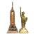 Midcentury Architectural Monument Models, Set of 2 For Sale