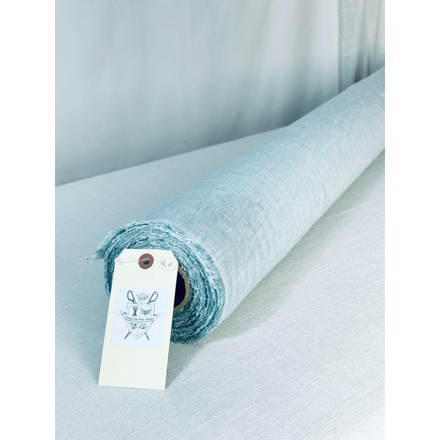 Colefax & Fowler "Hector” Woven Chevron– 19.75 Yards For Sale - Image 4 of 4