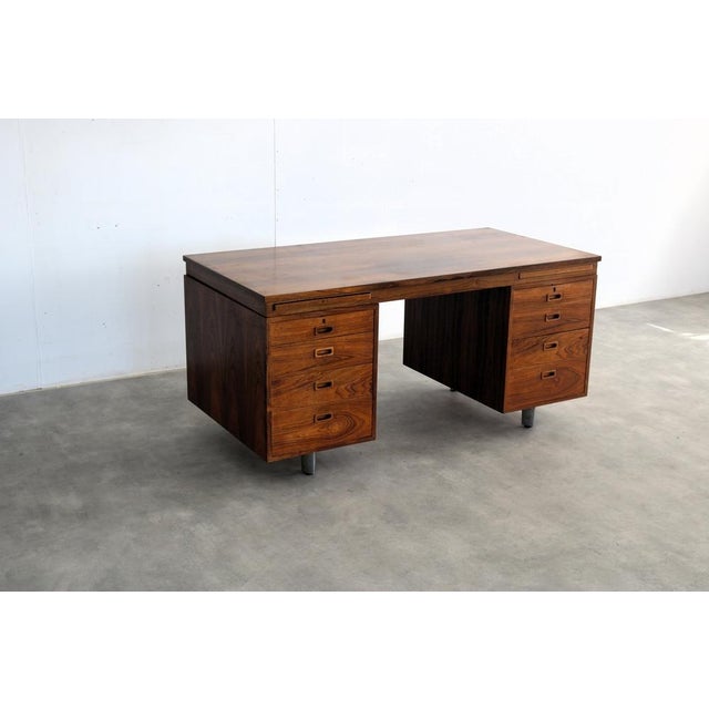 Mid-Century Modern Vintage Desk from Nipu, 1960s For Sale - Image 3 of 12