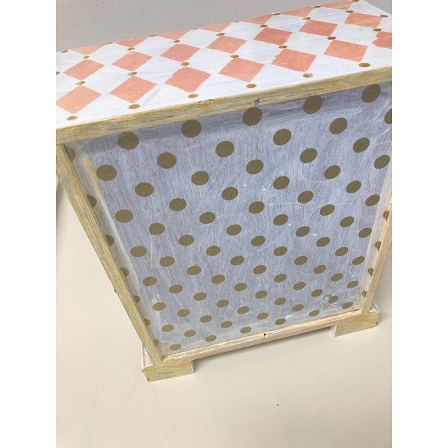 2020s Alice in Wonderland Box-Hand Painted For Sale - Image 5 of 7