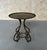 Spanish Vintage Spanish Gilt Iron Martini Drinks Table, 1950s For Sale - Image 3 of 17