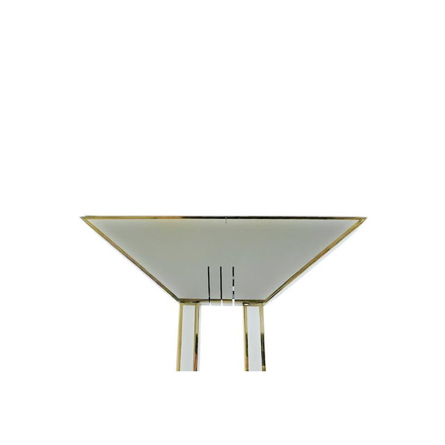 Floor Lamp in Brass and White Metal by Fratelli Martini, Italy, 1970s For Sale - Image 12 of 13