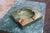Aqua Green Onyx and Marble Ashtray, 1950s For Sale - Image 8 of 10