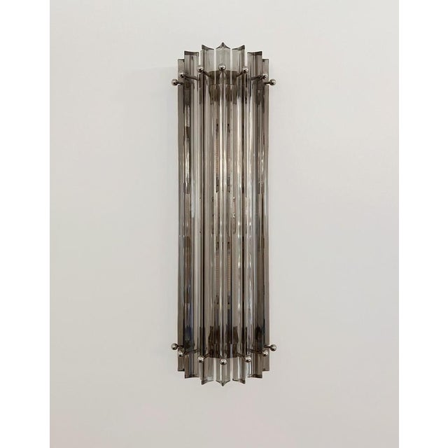 Italian Murano Glass Wall Sconces in the style of Venini, 1990s, Set of 4 For Sale - Image 14 of 18