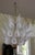 Wonderful large murano glass chandelier made in Italy by Camer. This high quality chandelier has four levels of lily...
