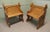 Wood Arts and Crafts Hall Chairs in the style of Pugin, 1880, Set of 2 For Sale - Image 7 of 10