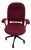 Vintage Herman Miller "Ambi" Ergonomic Desk Chair - Burgundy For Sale