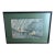 Framed Utagawa Hiroshige Woodblock Print "Shōno: Rainstorm" — 1970s Shōwa Recut For Sale