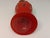 Green Czech Red Cut to Clear Jeweled Atomizer: Ormolu Filigree Floral Design For Sale - Image 8 of 10