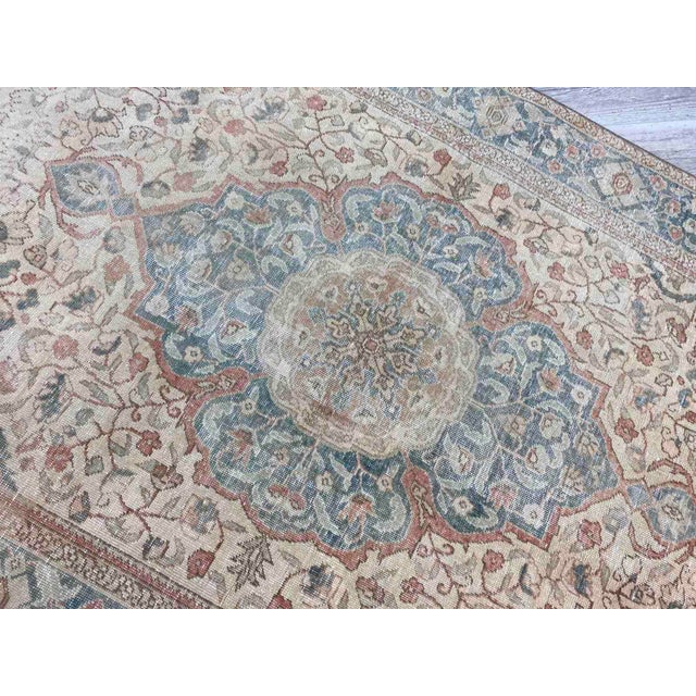Hand Knotted Vintage Turkish Rug, 49" X 82" For Sale - Image 11 of 12