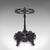 Antique Reception Hall Umbrella Stand, English, Cast Iron, Stick Loop, Victorian For Sale - Image 4 of 10