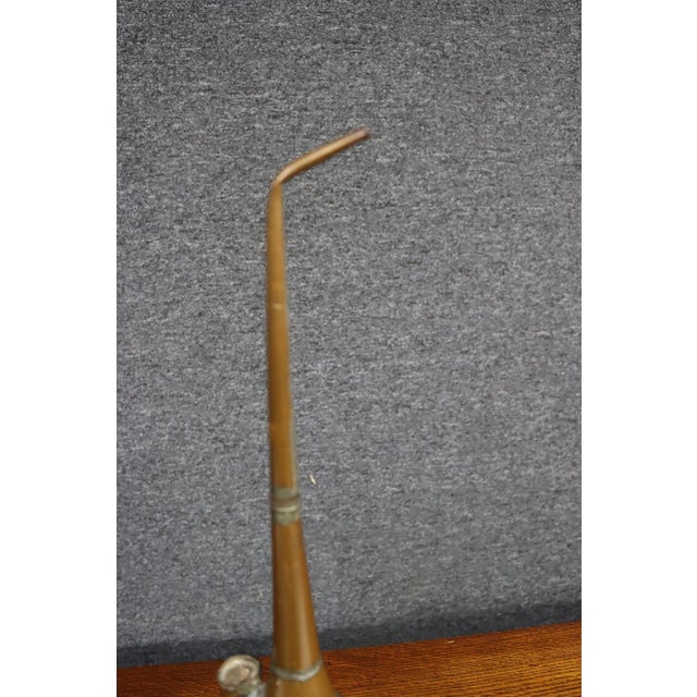 Industrial Antique Copper Oil Can by the Ludlow Manufacturing Company For Sale - Image 3 of 10