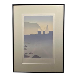 Original "Enool" Specimen/Sample Serigraph by French Artist Michel Dumontet For Sale