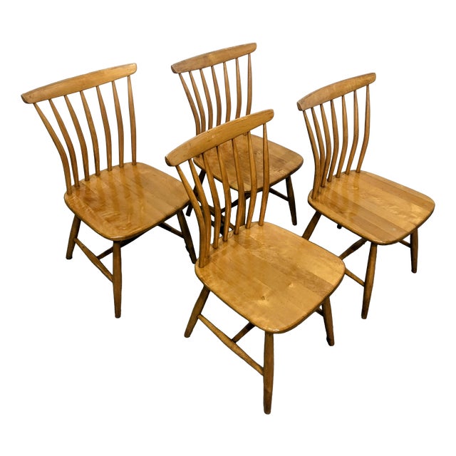 Vintage Swedish Akerblom Chairs, 1950s, Set of 4 For Sale