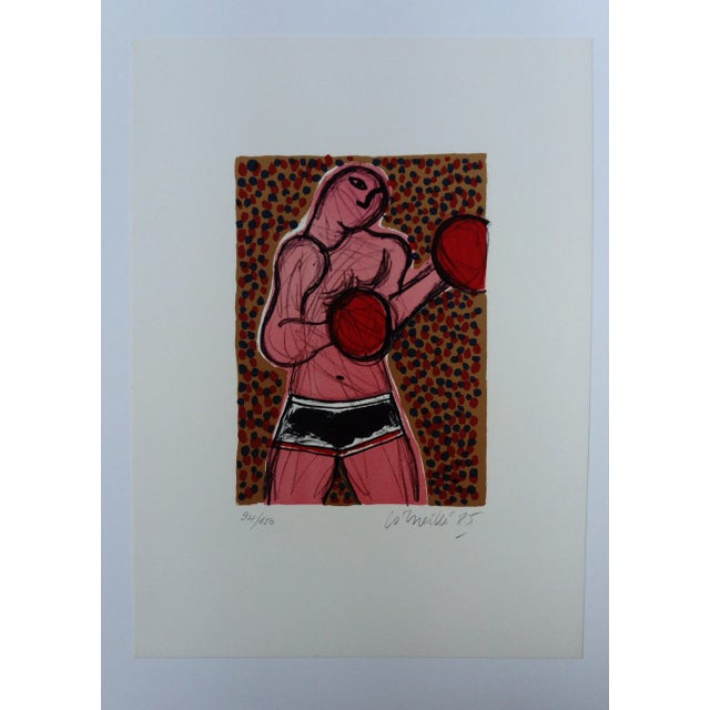 1980s Corneille, Lithographie N°1, 1985, Paper For Sale - Image 5 of 6