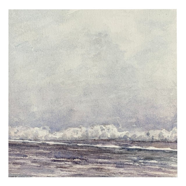 Agnieszka Staak-Janczarska, Winter Landscape, Watercolour, 2017 For Sale