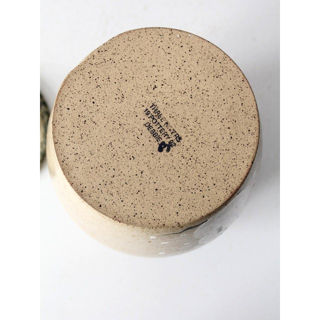 Vintage Handmade Holiday Cookie Jar For Sale - Image 6 of 11