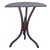 Late Victorian Bent Oak Small Tri-Leg Console Table by Jacob & Josef Kohn For Sale In Los Angeles - Image 6 of 7