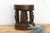 Brown Petite Antique Bamum Carytid Stool For Sale - Image 8 of 8