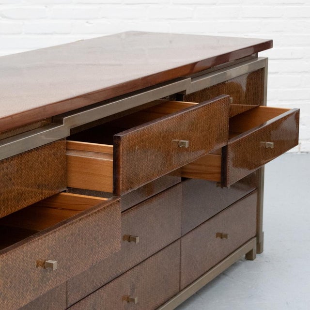 Wood Lacor Sideboard by Fabrizio Smania for Studio Smania, 1970s For Sale - Image 7 of 18