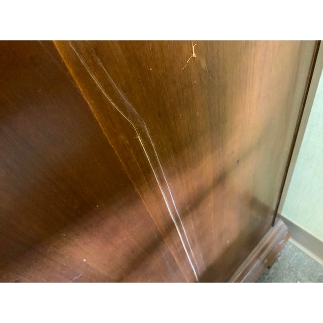 Kindel Furniture 20th Century Kindel Cherry Tall Chest of Drawers For Sale - Image 4 of 10