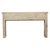 Far Pavilions 1990s Transitional Modern Hand Carved Solid Wood Console Table For Sale - Image 4 of 5
