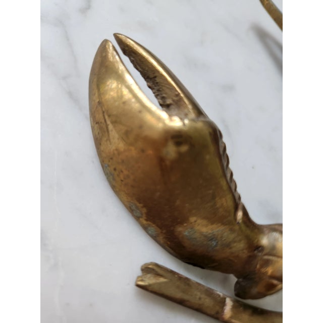 Stunning patina on this rare vintage crustacean paper weight. Display proudly on a stack of books or showcase on coffee...