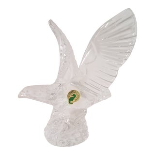 Vintage Waterford Crystal "Fred Curtis" Eagle Sculpture For Sale