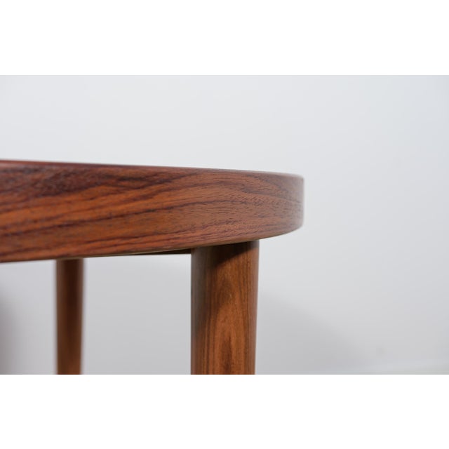 Mid-Century Extendable Rosewood Dining Table from Feldballes Møbelfabrik, Denmark, 1960s For Sale - Image 15 of 17