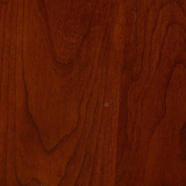 Round Stickley Table With Brass Inlay For Sale - Image 6 of 12