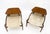 Pair Sculptural 1970s Walnut Travertine Tops Step Side End Tables Singer Sons For Sale - Image 14 of 18